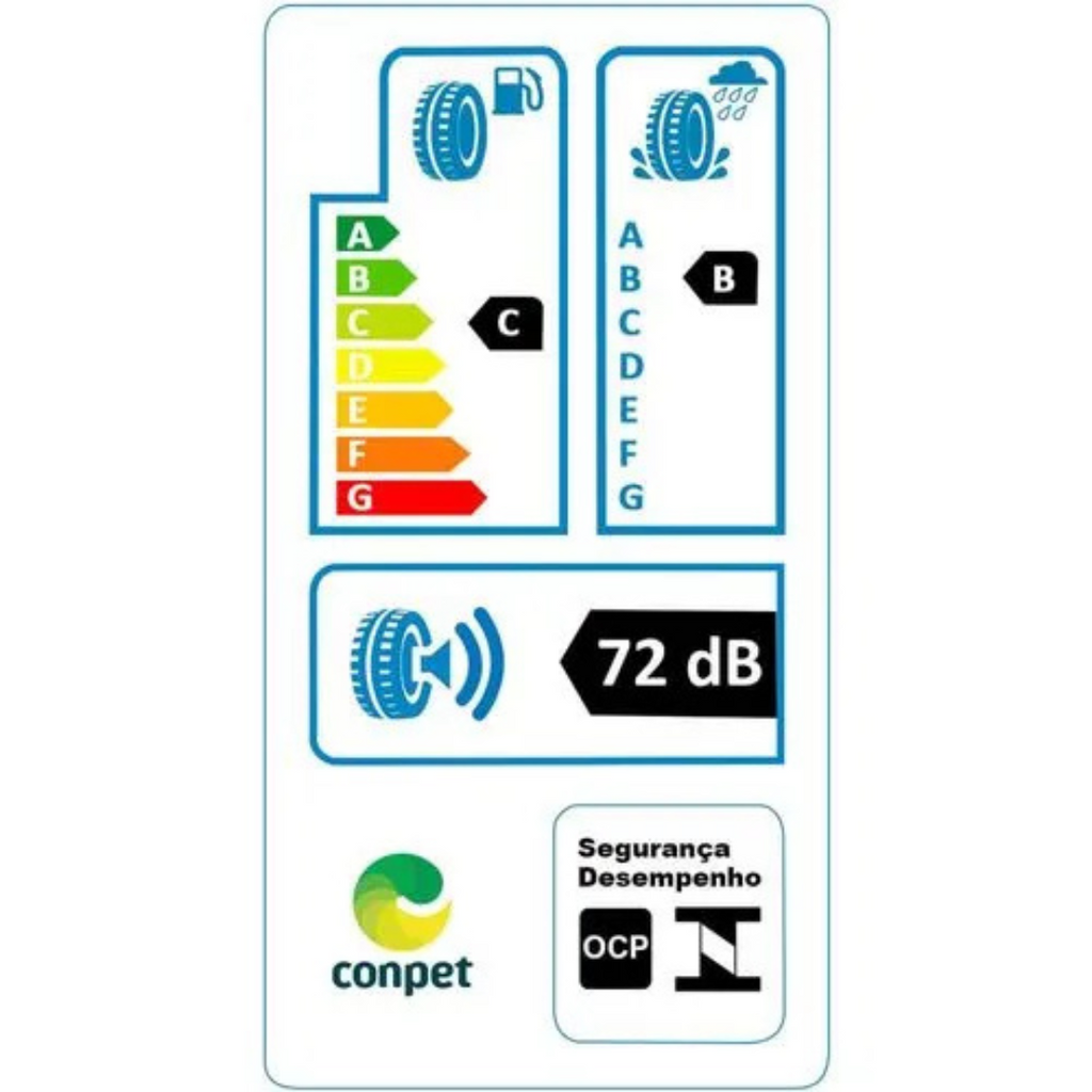 Kit 2 Pneu Aro 16 195/55R16 Continental UltraContact 87V